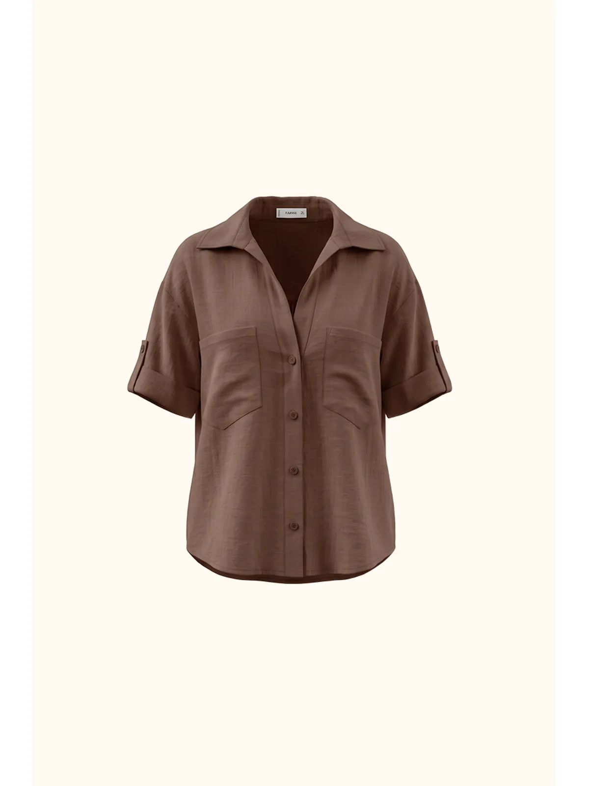 Blusa Julia — chocolate