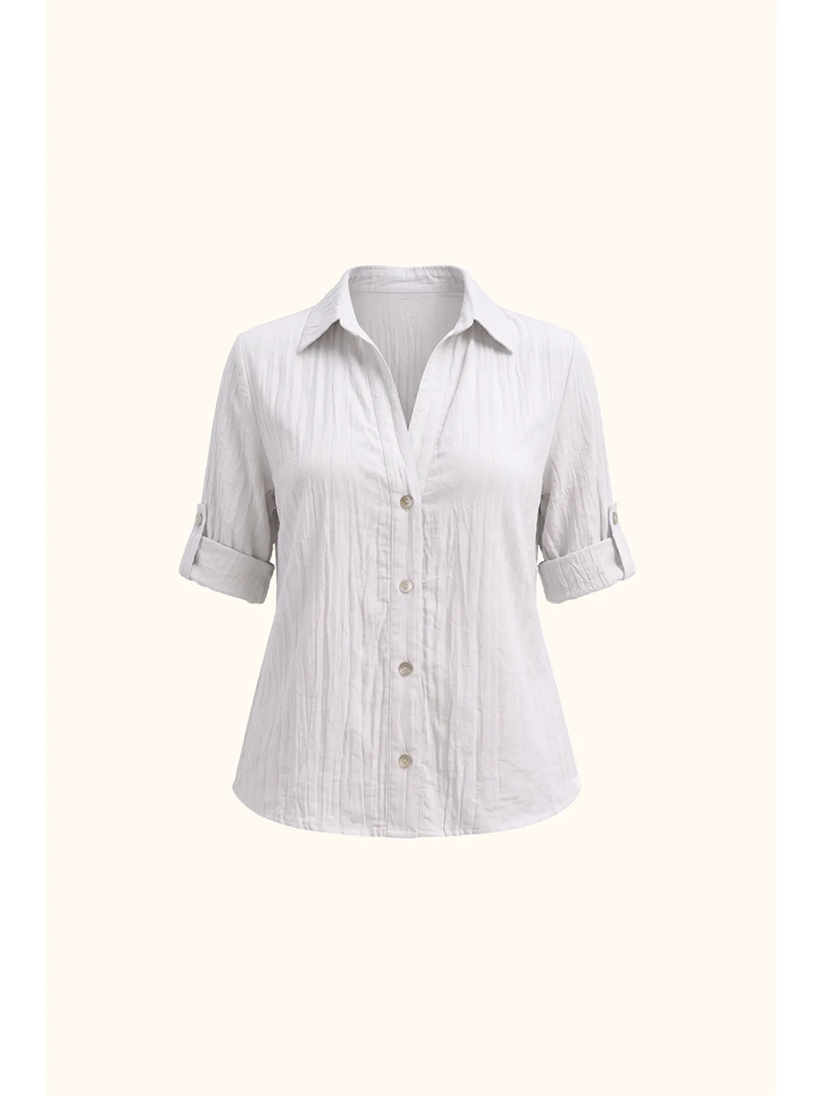 Blusa Driver — vainilla