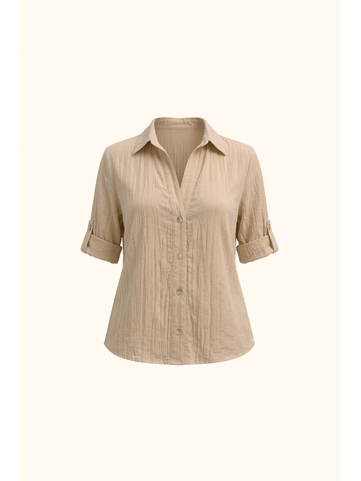 Blusa Driver — beige
