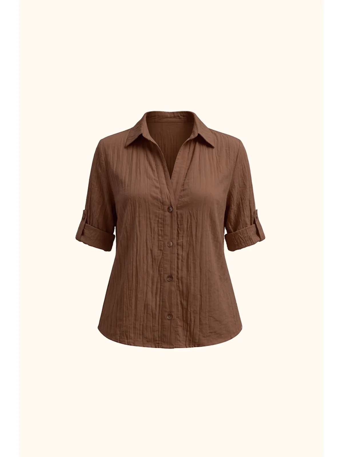 Blusa Driver — chocolate