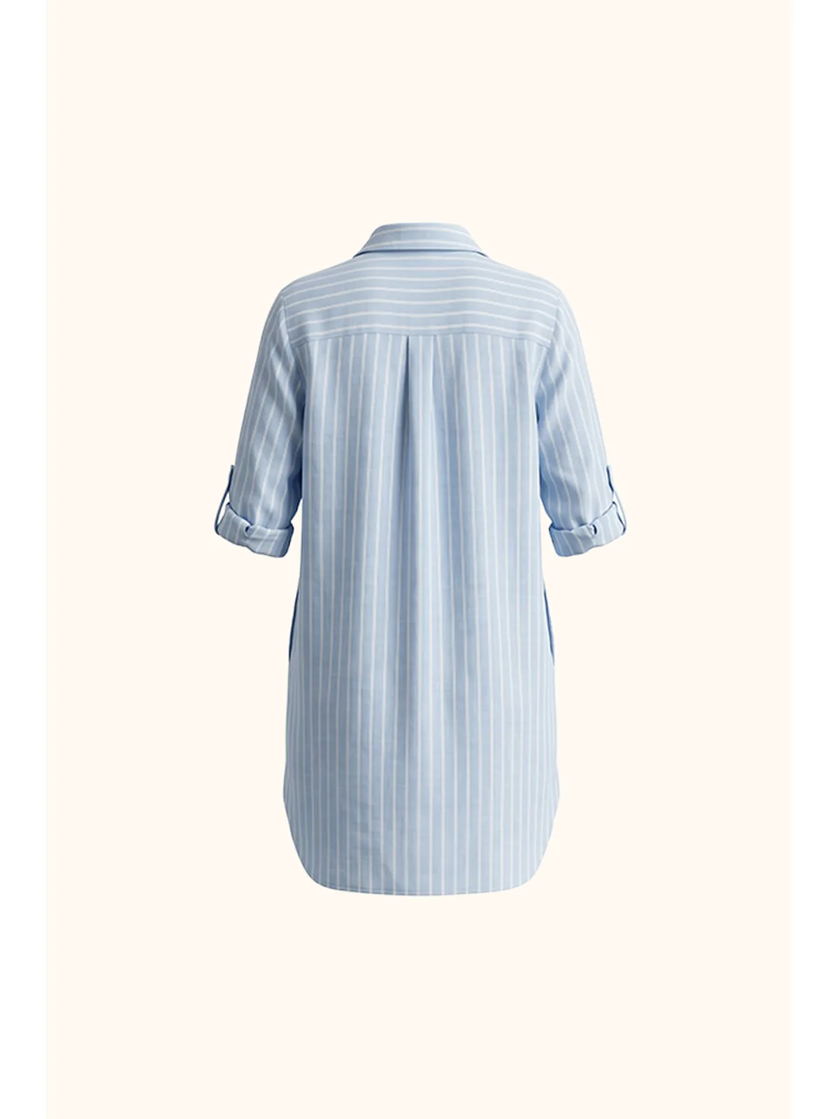 Vestido Wood — celeste