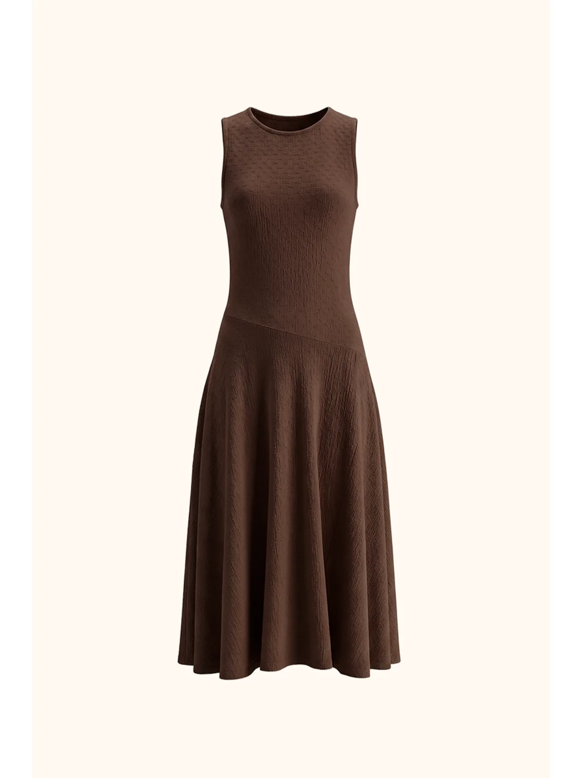 Vestido Olsen — chocolate