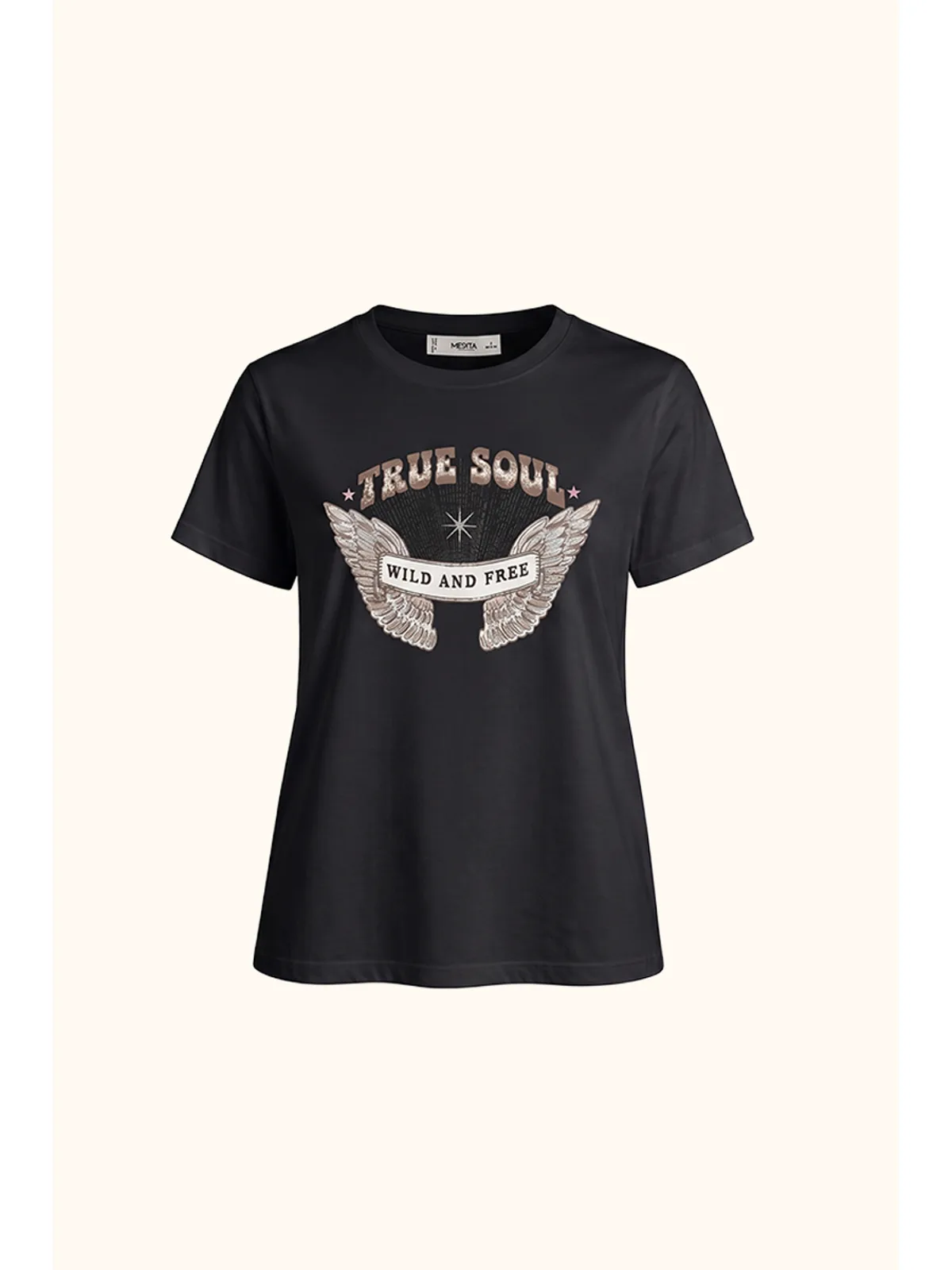 Remera Cameron — negro