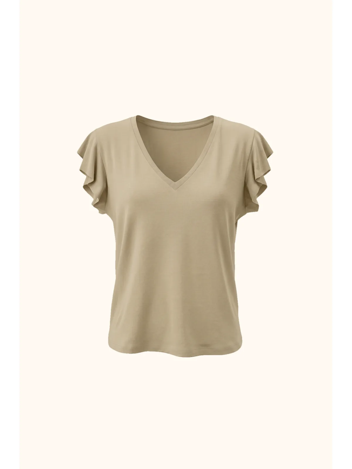 Remera Vin — beige