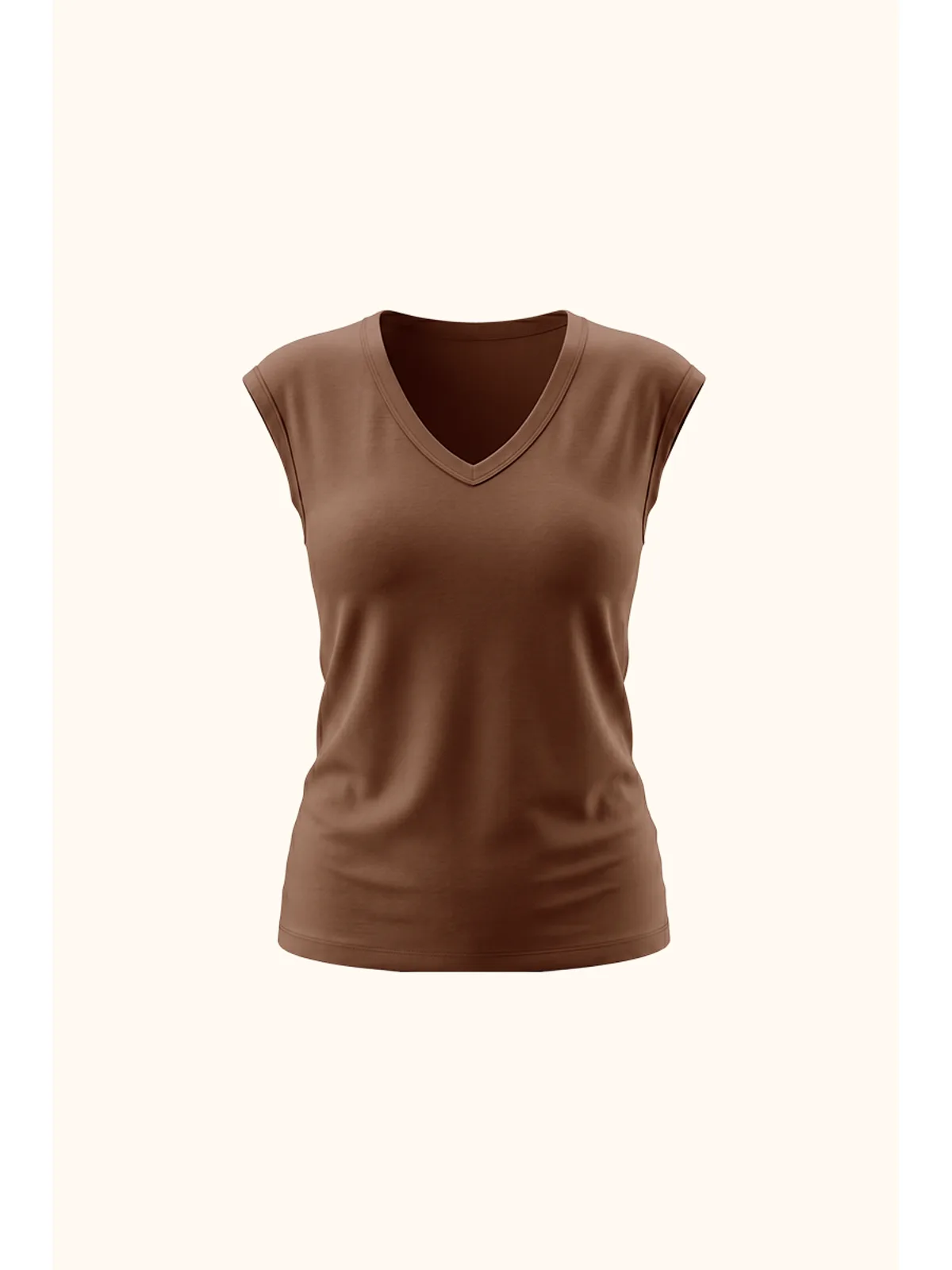 Remera Kit — chocolate