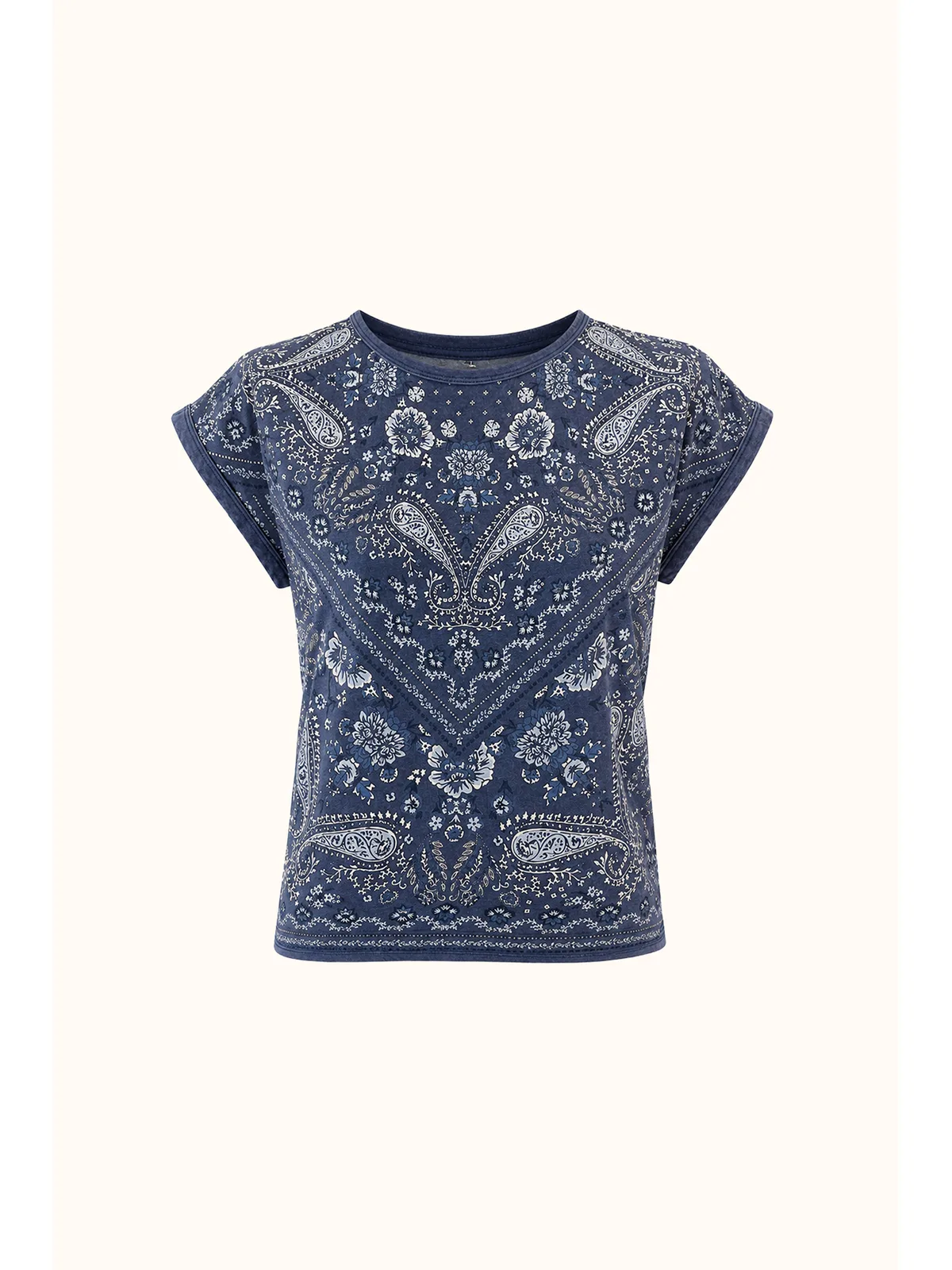 Remera Phoenix — indigo