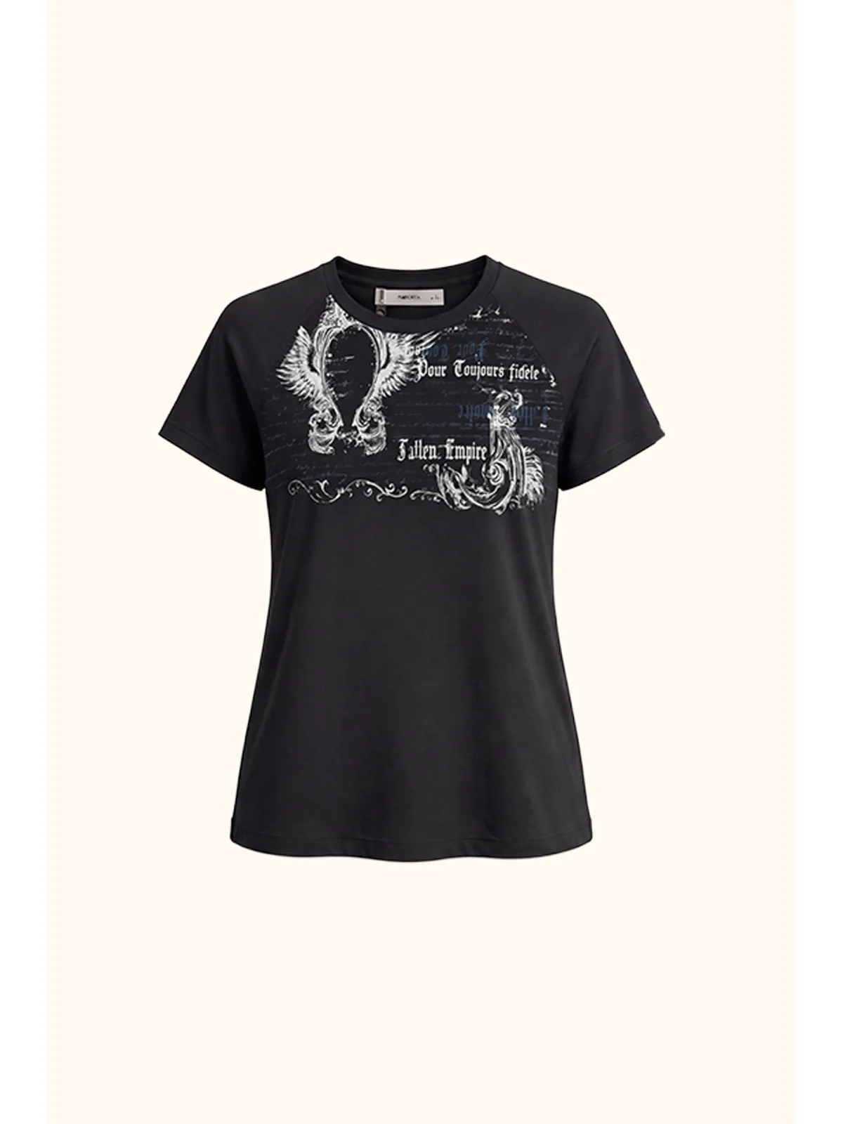 Remera Stewart — negro