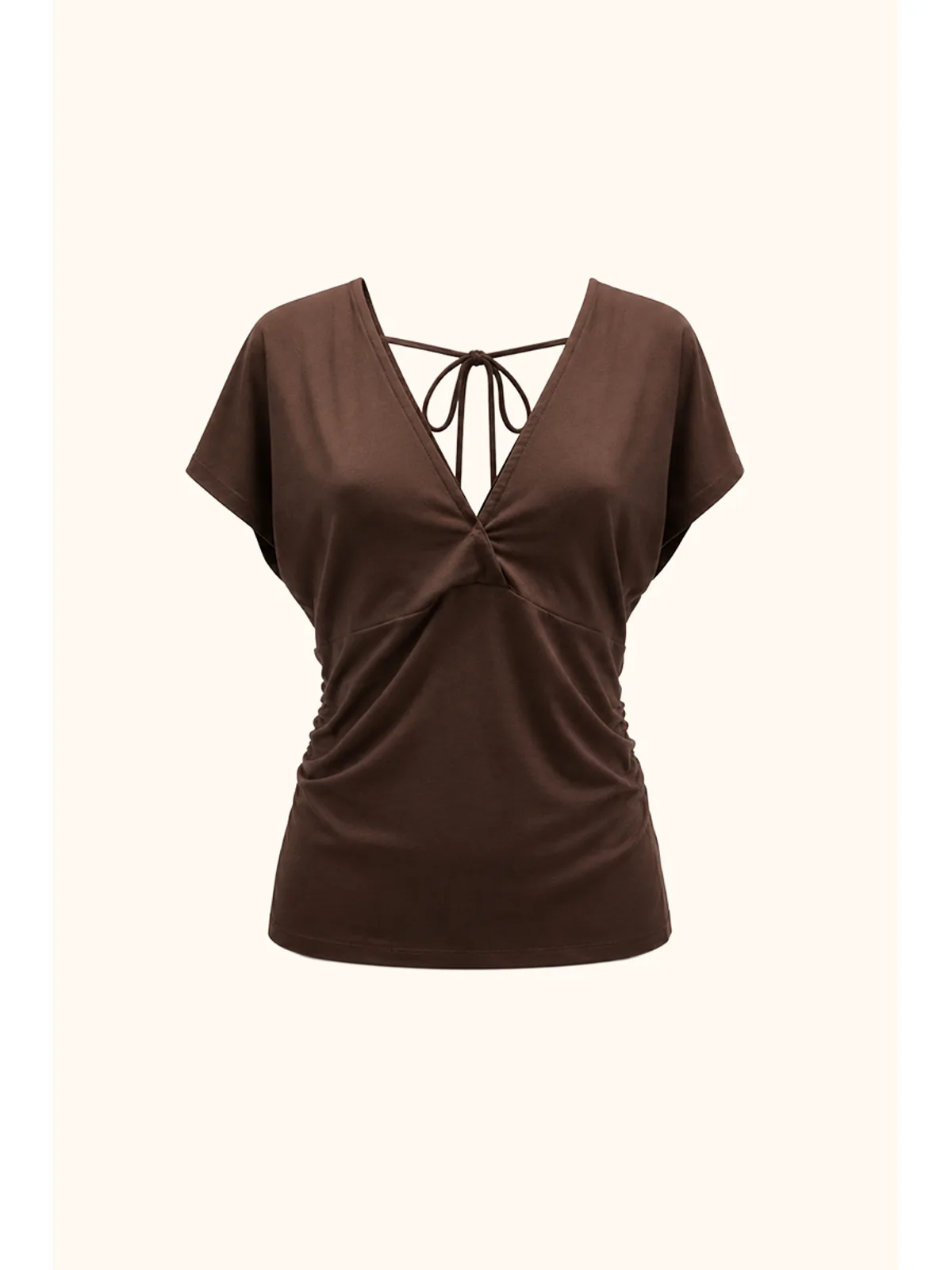 Remera Cate — chocolate